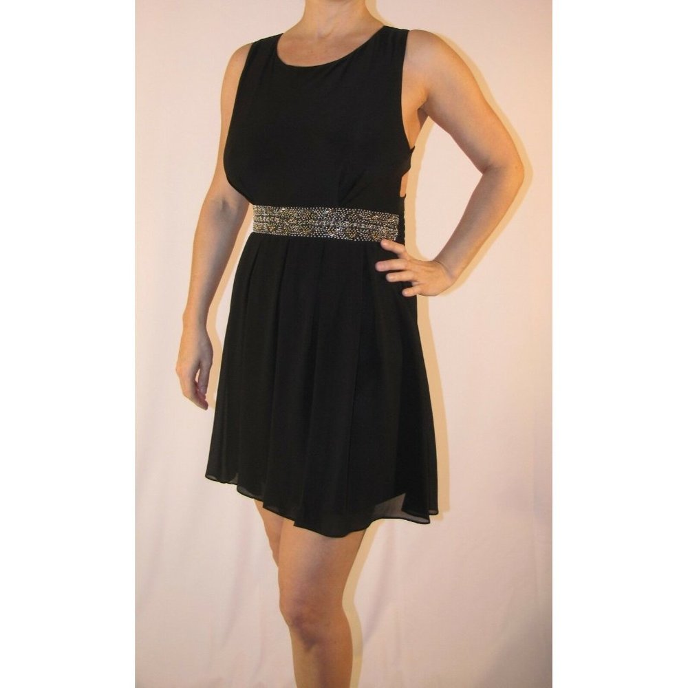 TFNC 'Della' Embellished Fit & Flare Dress